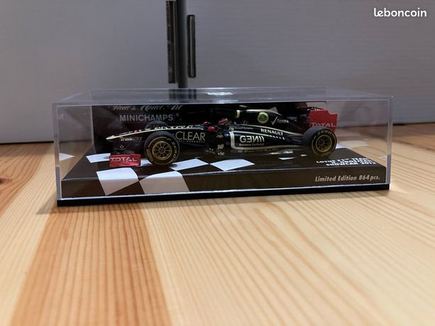 MINICHAMPS LOTUS F1 Team Showcar 2012 Kimi Räikkönen 1/43 Scale Limited Edition £52.70 - UK