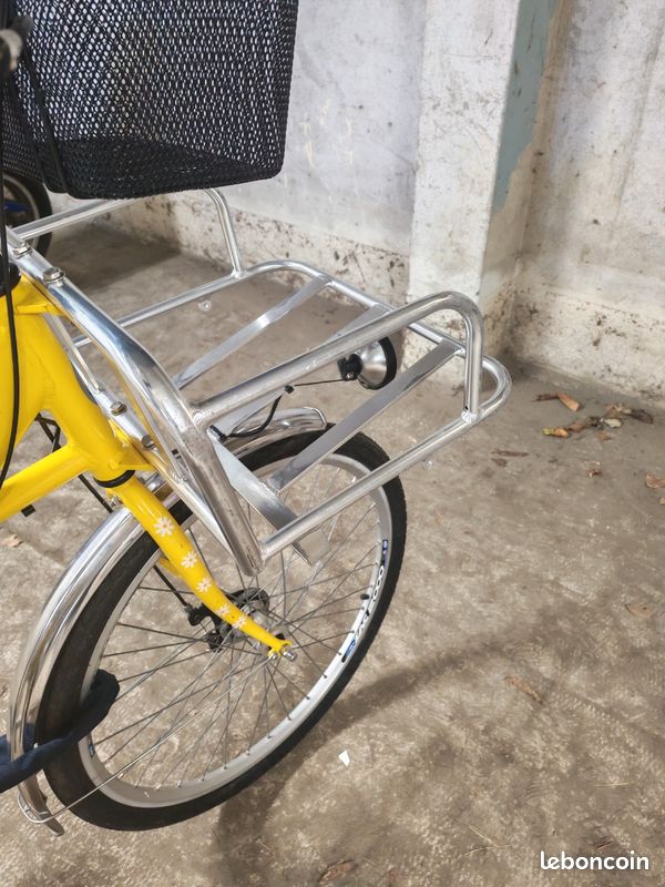 Porte-bagages Avant Universel Vélo - Métal Noir - Pour Courses Ou Balades - Neuf