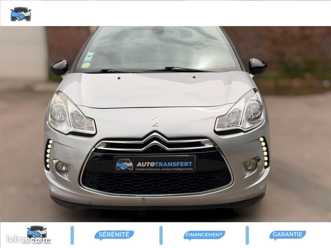 DS DS3 1.6 e-HDi FAP- GARANTIE 2 ans - 110 BERLINE Sport Chic PHASE 1 (image 2)