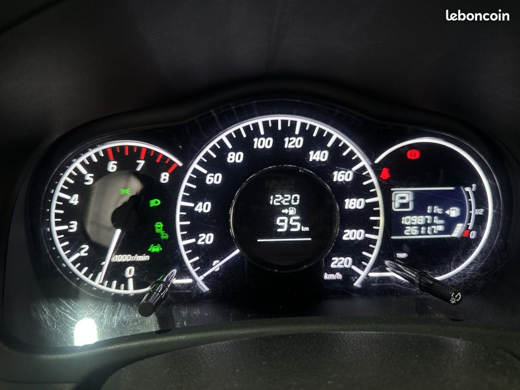 Nissan note 1.2 digs 100 cvt bva - garantie 12 mois (image 9)