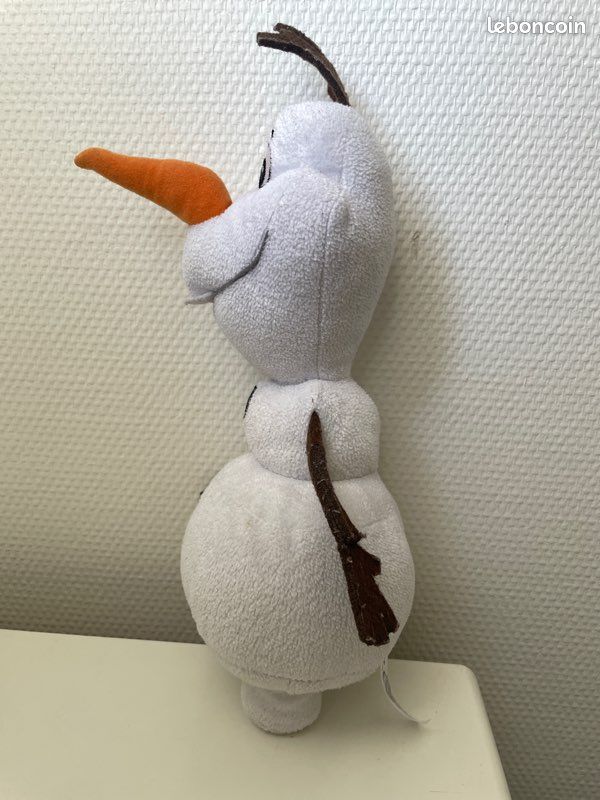 Peluche doudou Olaf, de la reine des neiges Disney (image 2)