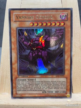 yugioh vampire genesis deck Amazon.com: Yu-Gi-Oh! - Vampire Genesis (SD2-EN001) - Structure Deck 2: Zombie  Madness - Unlimited Edition main image 0