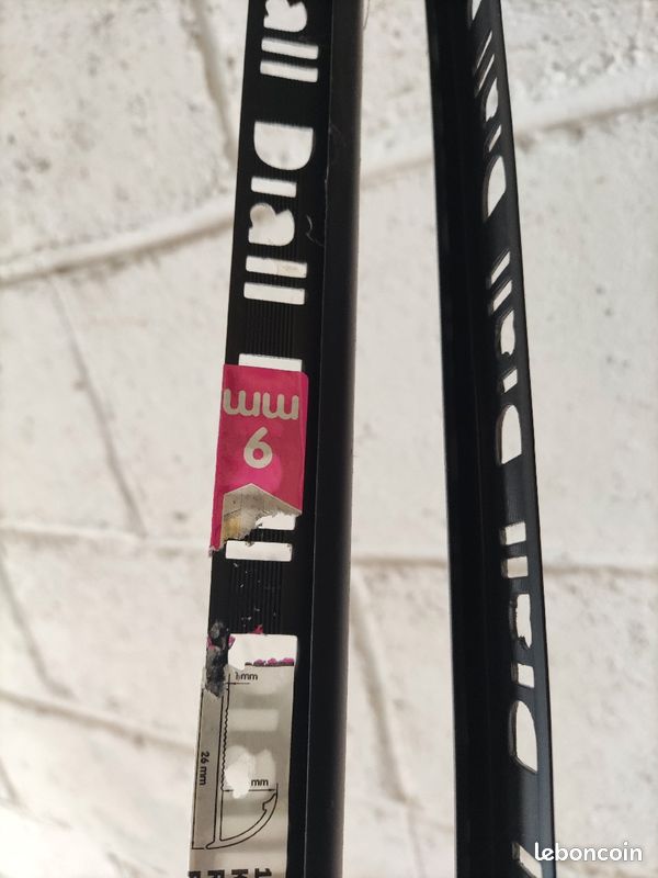 Lot de 3 Profilés 1'4 de rond pour carrelages LG 2,5 m (image 3)