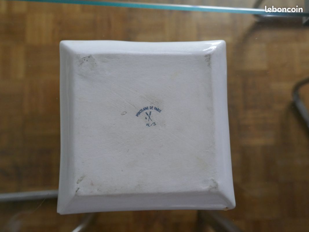 Ancien vide poche porcelaine de Paris (image 2)