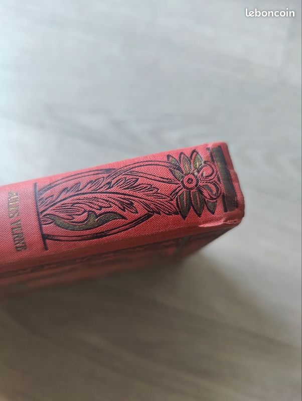 Jules Verne — De la Terre à la Lune — Hachette 1934 — Cartonnage illustré Hetzel — Illustré de Montaut (image 3)