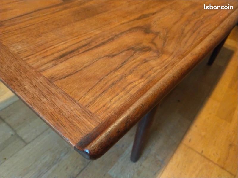 Table basse scandinave teck vintage Grete Jalk (image 3)