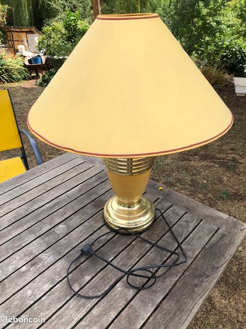 Grande lampe Louis Drimmer vintage signée – fonctionnelle (image 2)