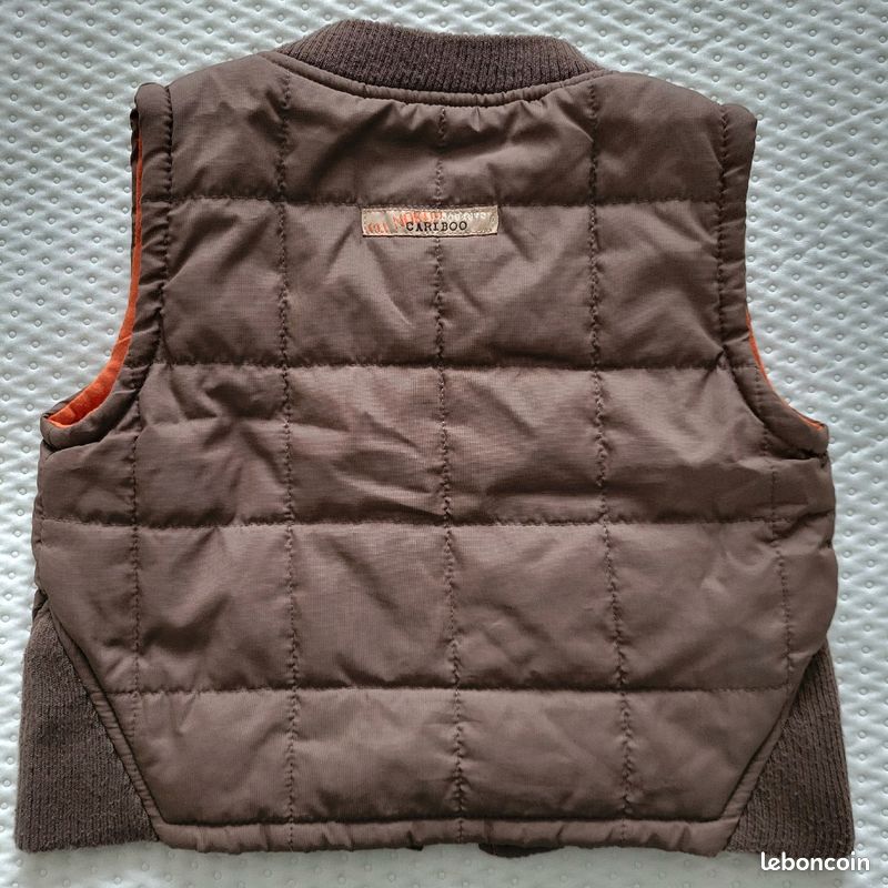 Gilet garçon 2 ans manches courtes (image 2)