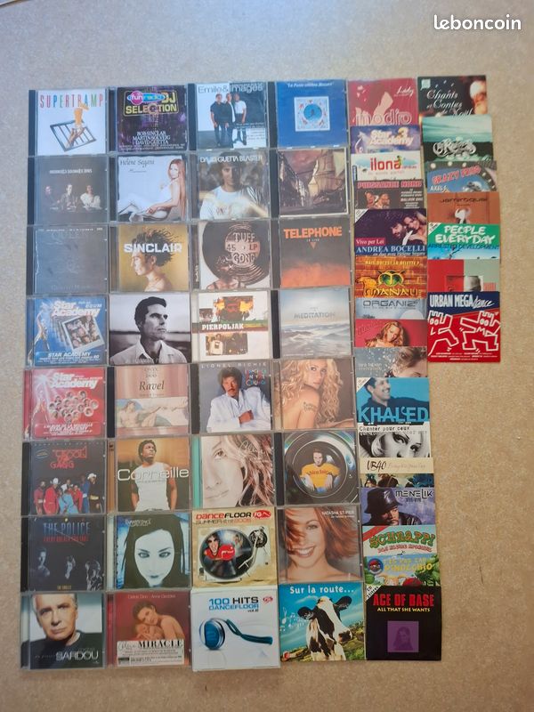 Lot de CD Divers (image 1)