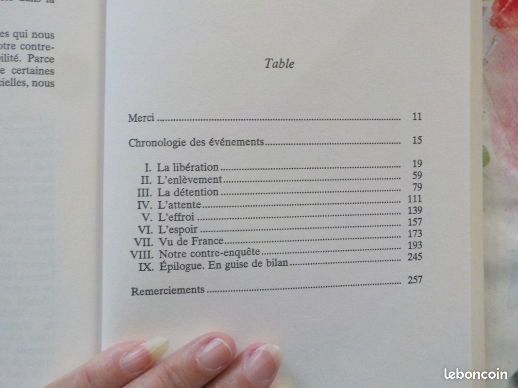 MEMOIRES D'OTAGES par Christian CHESNOT et Georges MALBRUNOT Ed. Calmann-levy (image 8)