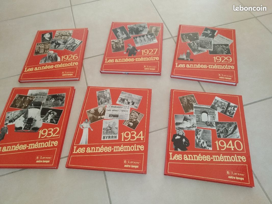 Livre collection Les années-mémoire (image 1)