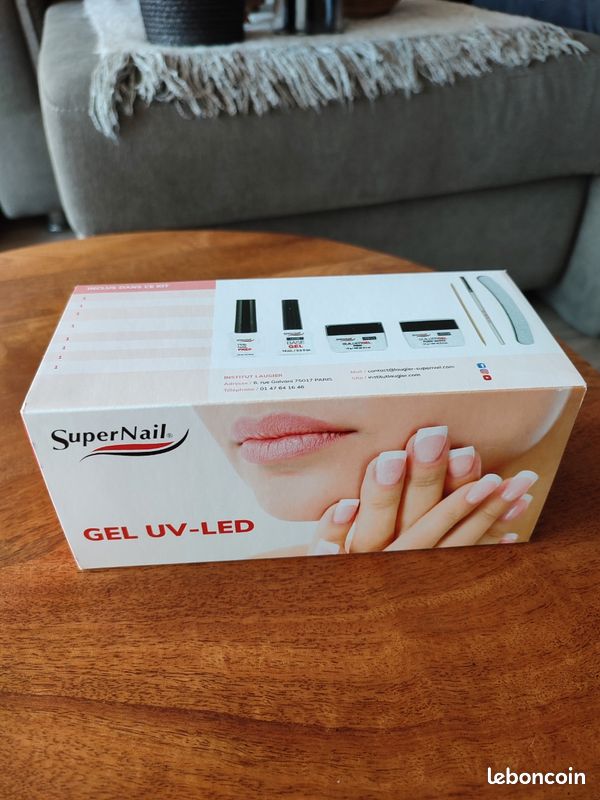Kit gel uv-led professionnel SuperNail (image 1)