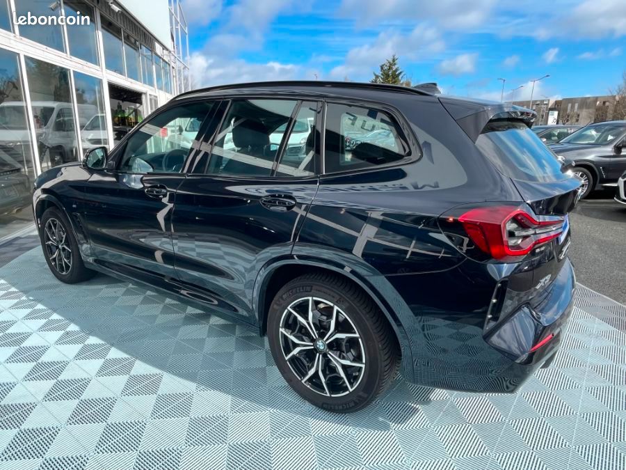 BMW X3 (G01) XDRIVE 20DA 190 MHEV Ph.2 M SPORT GPS Camera Hayon EL.1ère Main (image 8)