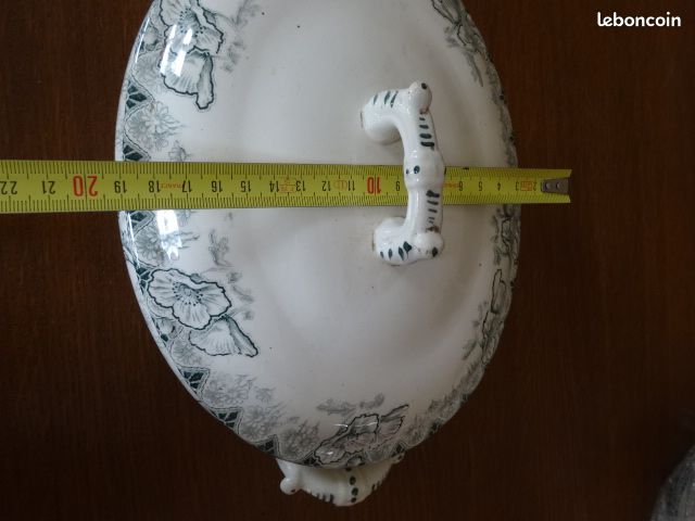 Soupière légumier vintage "Terre de fer" (au marché de Berry) (image 17)