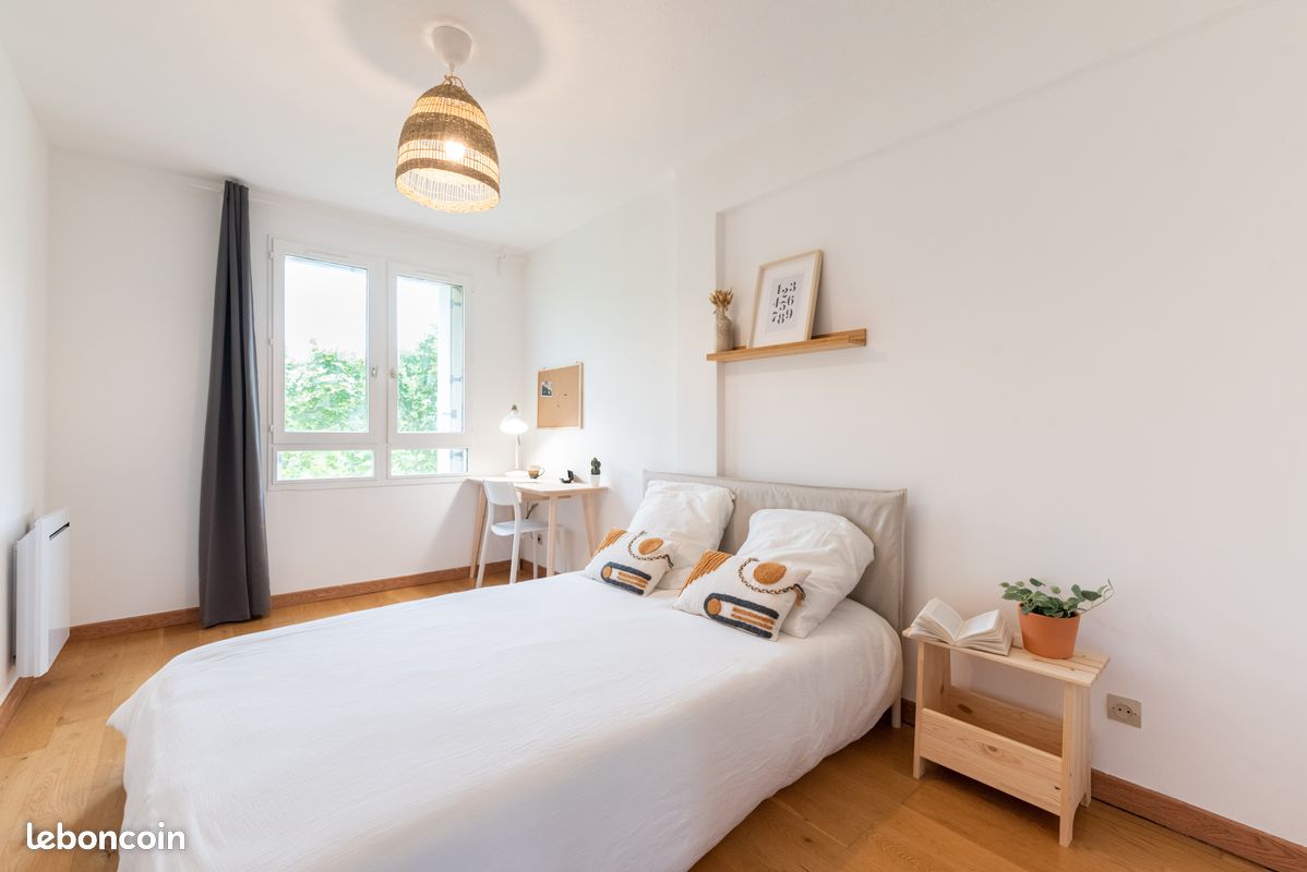 Chambre meublée - grand appartement de 160m² - tout inclus - Quartier Antigone (image 6)