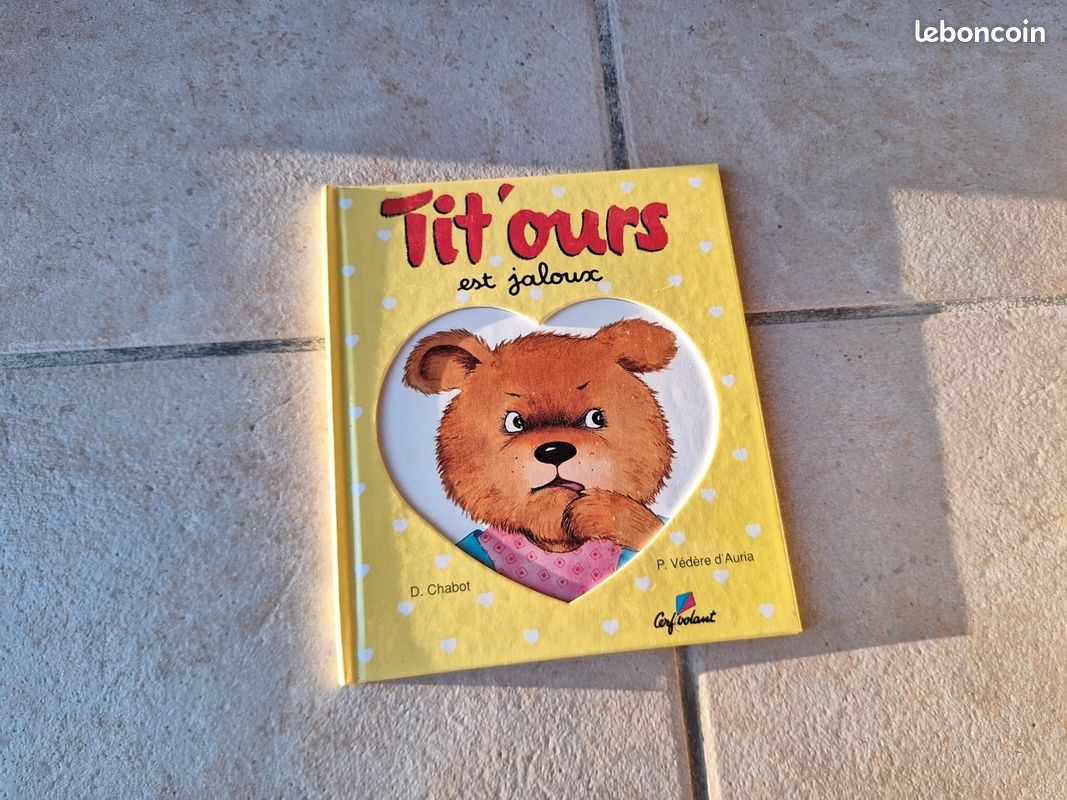 Livre enfant ti tours est jaloux (image 1)