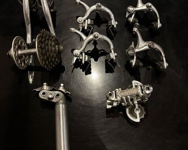 Vintage Shimano 105 Rear Derailleur RD-1056 Short Cage