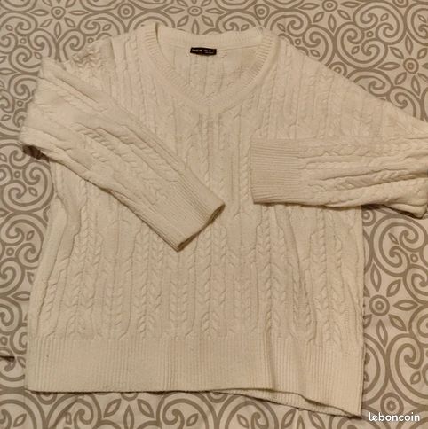 Shein - Pull en maille T. M (image 1)