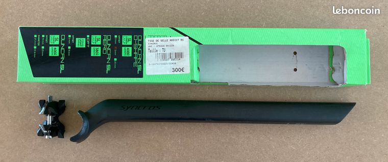 Tige De Selle SYNCROS DUNCAN SL – Carbone, Forme D, Décalage 20 Mm, 400 Mm