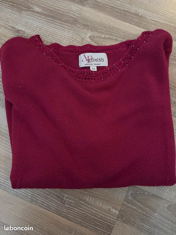 Pull fin Armand Thiery taille 2 (image 1)