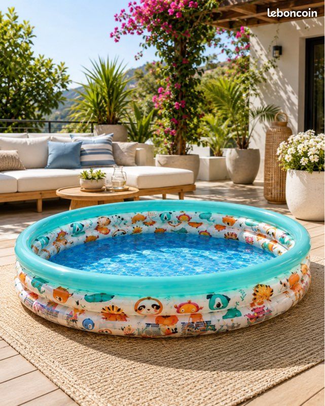 Grande piscine gonflable (image 1)