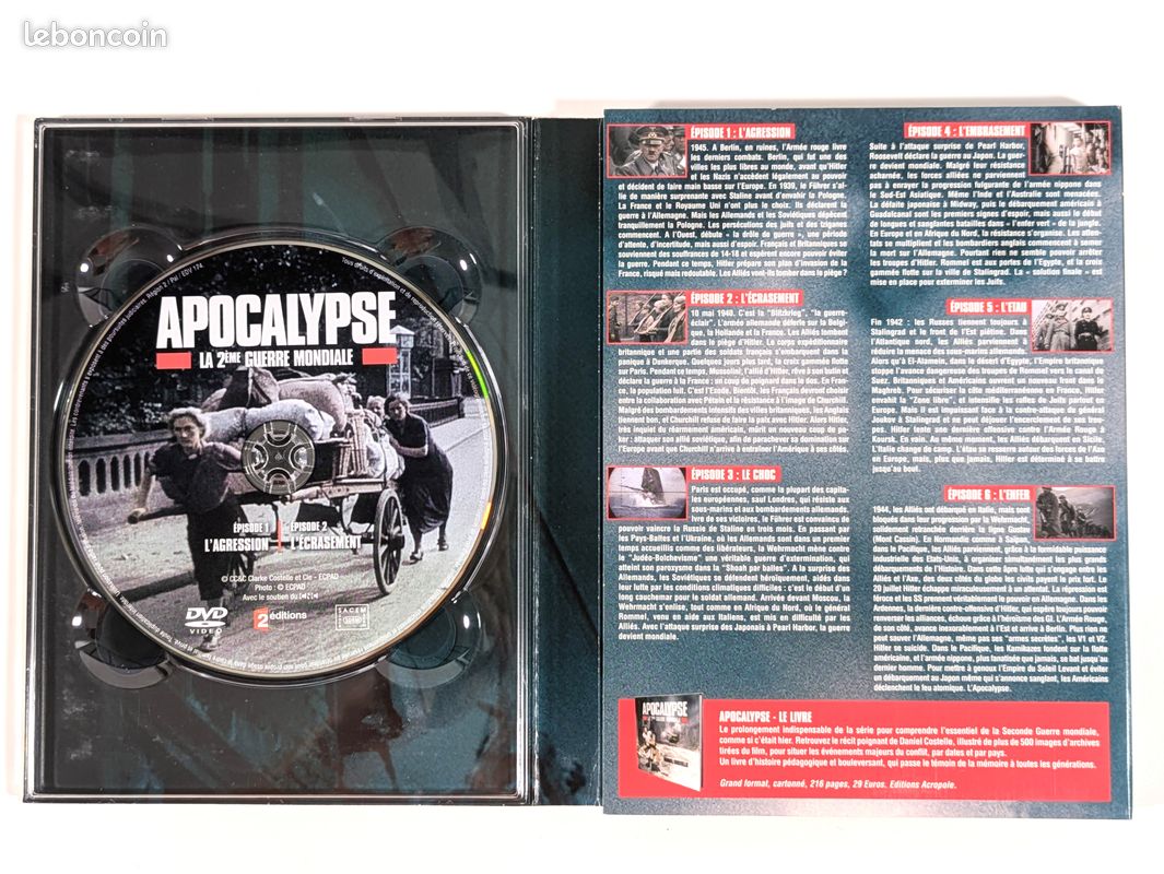 Coffret 3 DVD Apocalypse - La 2ème Guerre Mondiale (image 4)