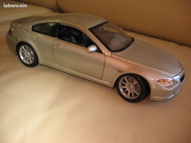 Miniature BMW 645 CI 1/18 Mattel - Modélisme