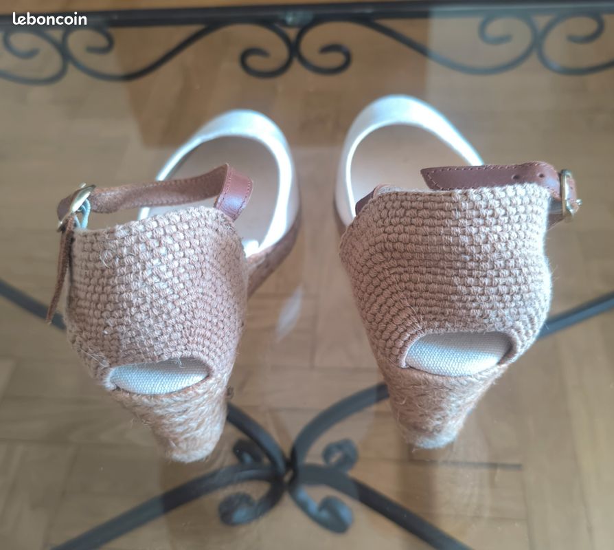 Jolies espadrilles compensées Eram (image 4)