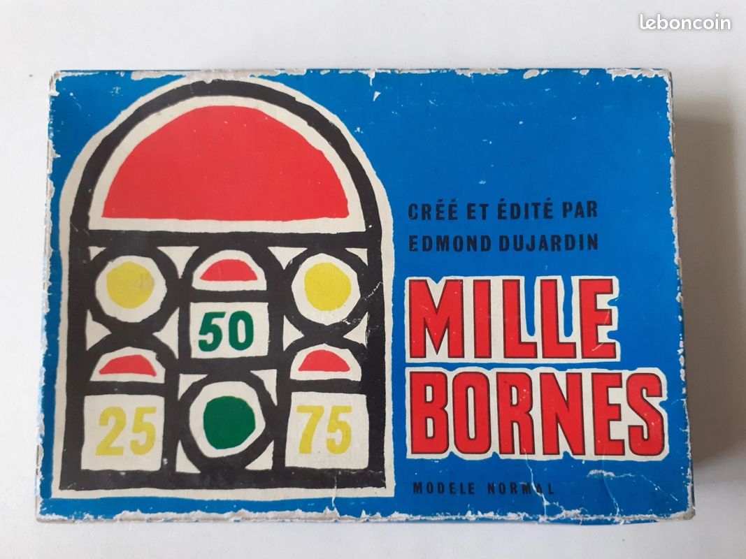 Mille Bornes Dujardin Modèle Boîte Bleue (image 1)