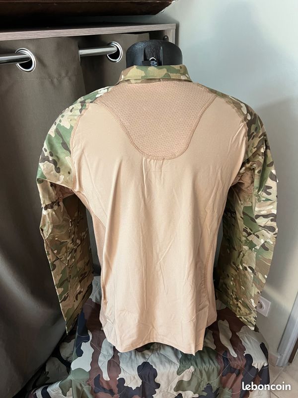 Chemise Militaire Tactique Camouflage Multicam 5.11 - Ukraine - Neuf - Élastique