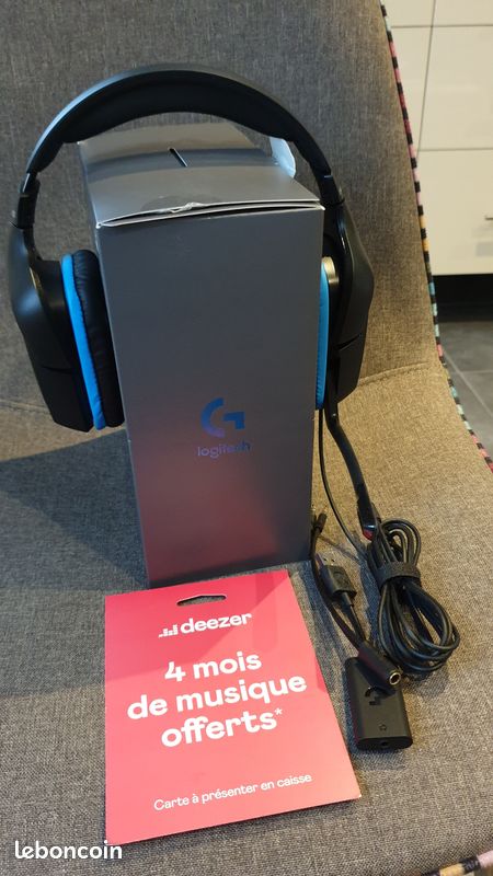 Casque & Micro Gaming Logitech G432 + Bonus (image 4)
