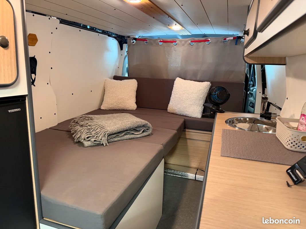 Van Amenagé Ford TRANSIT CUSTOM L1H1 2.0 Ecoblue 110ch Trend ~ AMENNAGER KAPAM ~ PANNEAUX SOLAIRE (image 37)