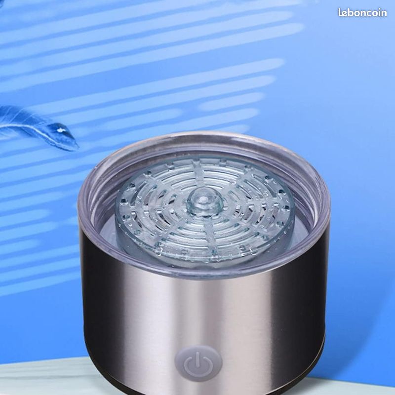 Générateur D'eau Hydrogène Vniolife, Bouteille Portable 350ml, Inhalation Incluse, Or Rose