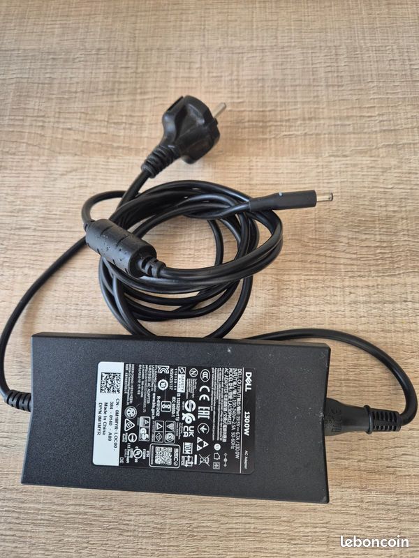 Chargeur Dell XPS 130W - Adaptateur D'alimentation Occasion, Bon état De Fonctionnement