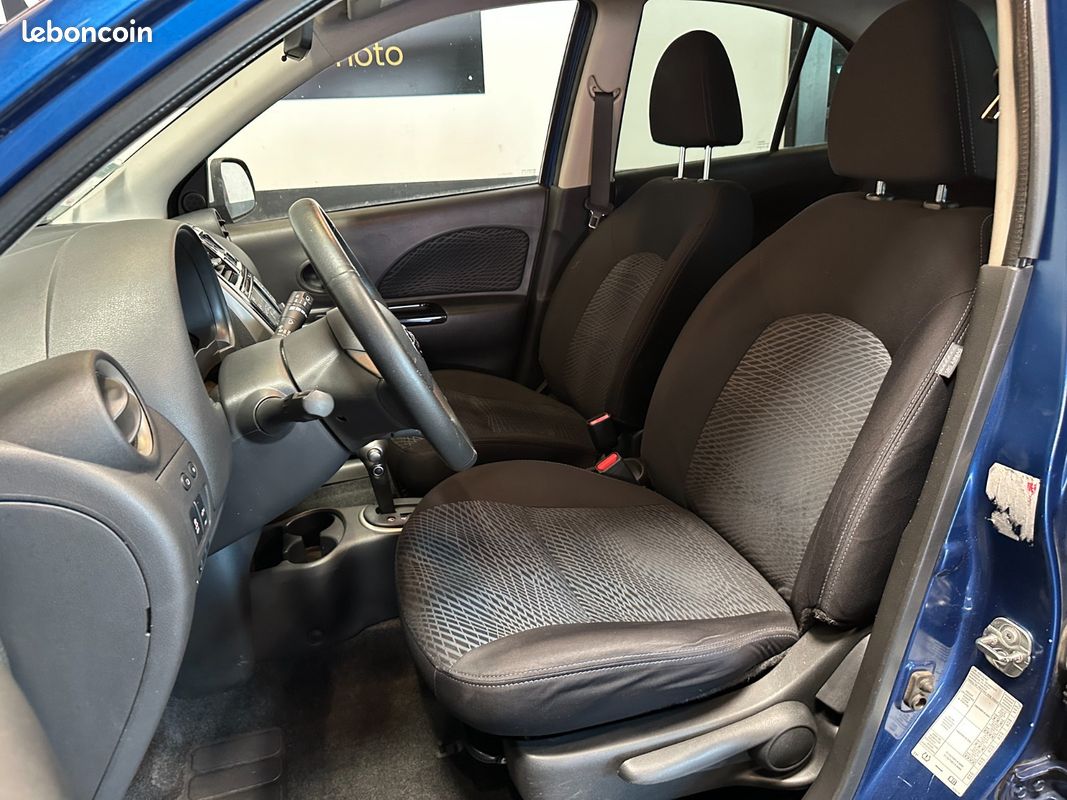 NISSAN MICRA DIG-S 98 CVT - BOITE AUTOMATIQUE - ecran tactile - clim - radar de recul - usb - bluetooth (image 6)