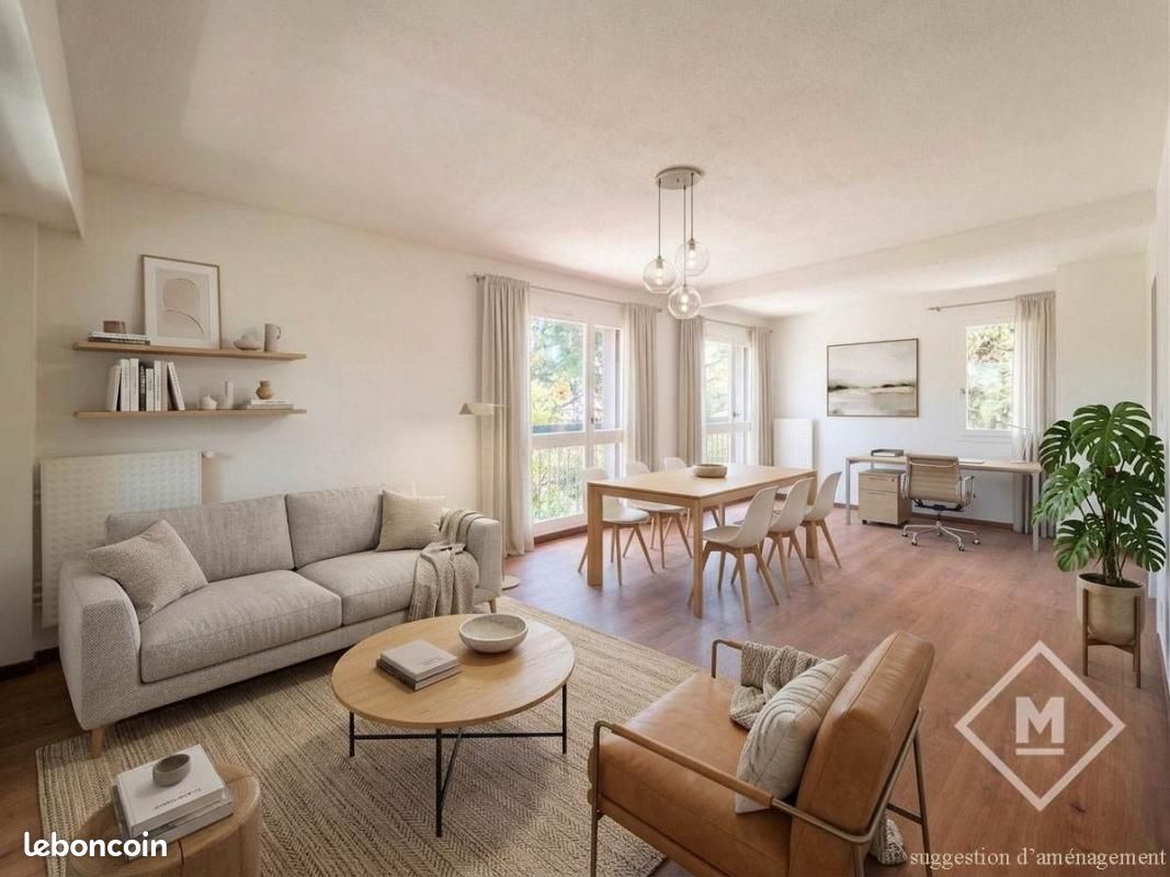 Appartement 4 pièces 91 m² · à Marseille · 91 m² · 219 000 €