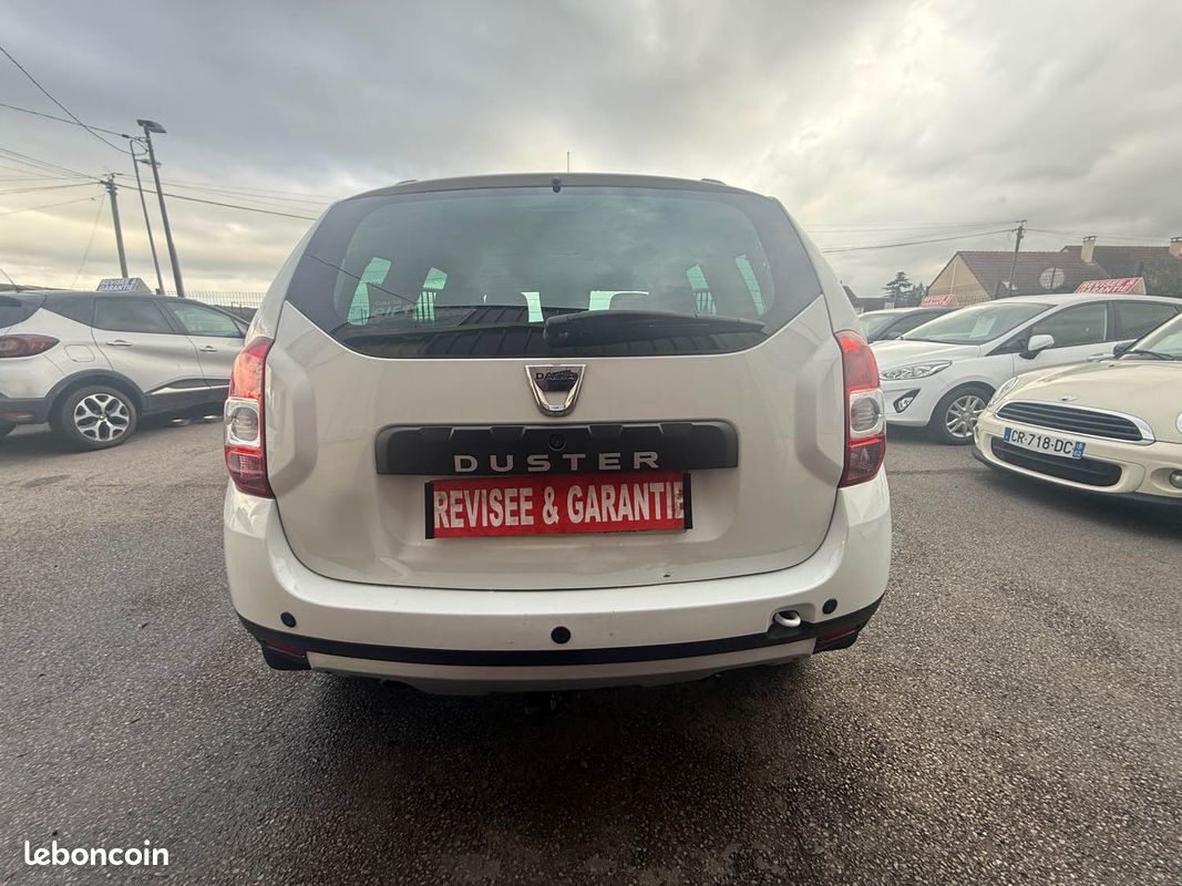 Dacia duster prestige phase 2 1.2i - 16v turbo tce 125cv 4x2 2015 (image 7)