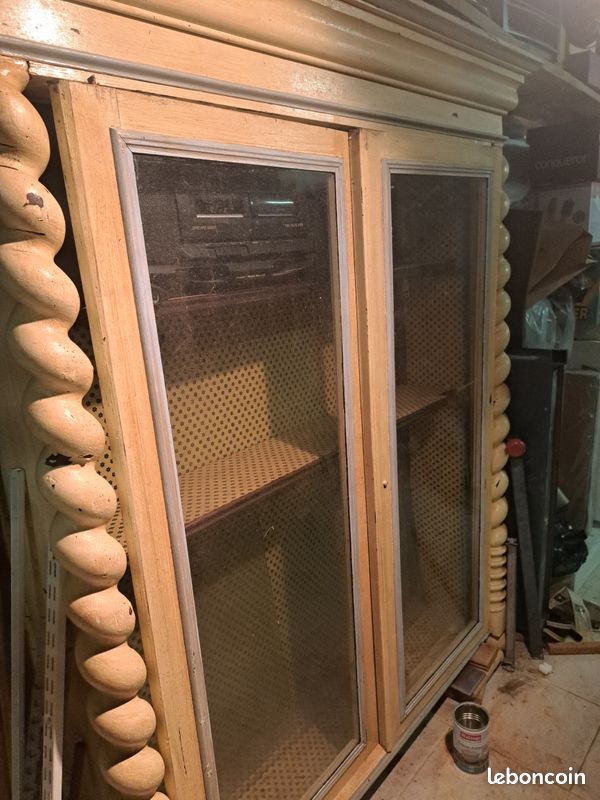 Armoire vitrine bois (image 2)