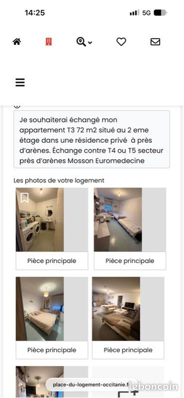 Appartement 3 pièces 74 m² · à Montpellier · 74 m² · 520 €/mois