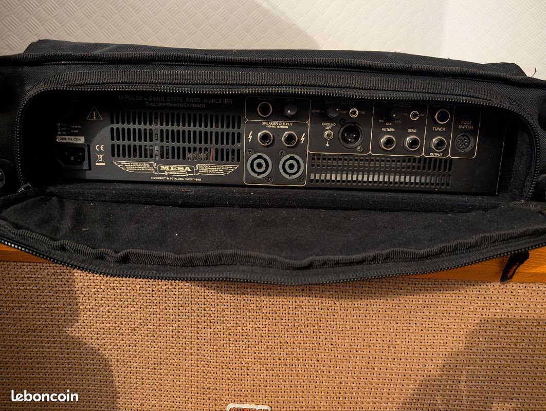 Tête d'ampli basse MESA M-Pulse 600 (image 2)