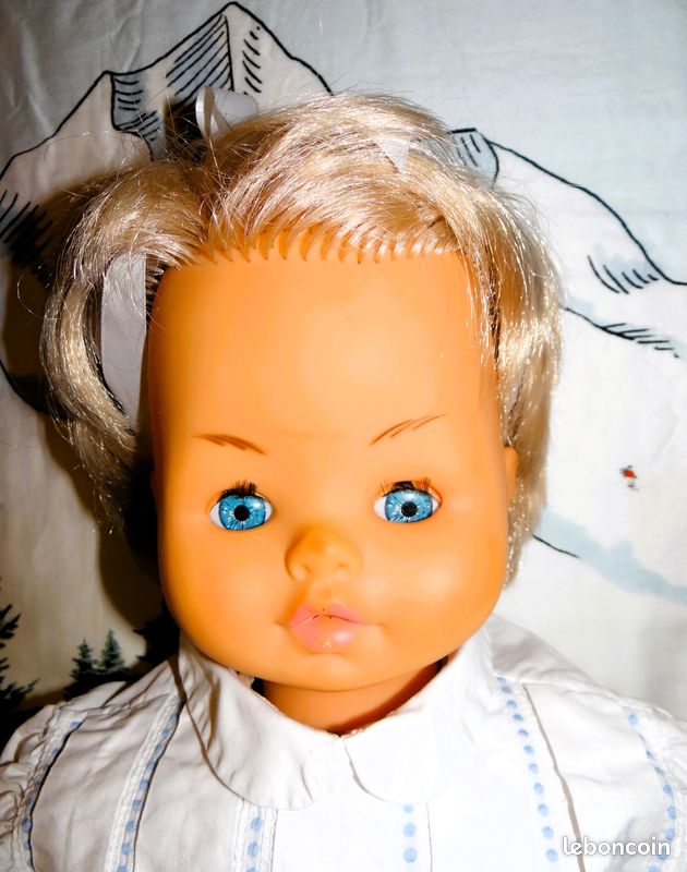 Gégé Réf 1534 - Poupée 50 cm - Denis Blond Bouclé 1974 Neuve en Boite