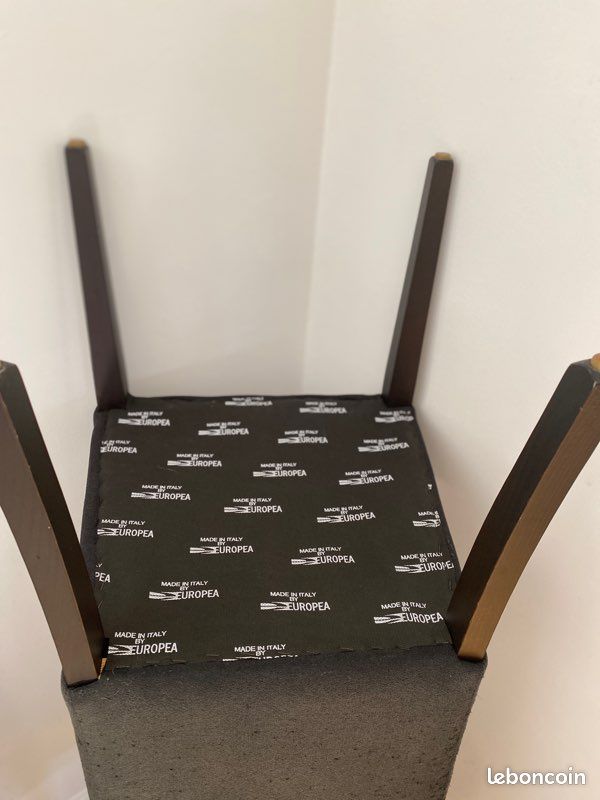 Chaises salle à manger Noires XL (image 3)