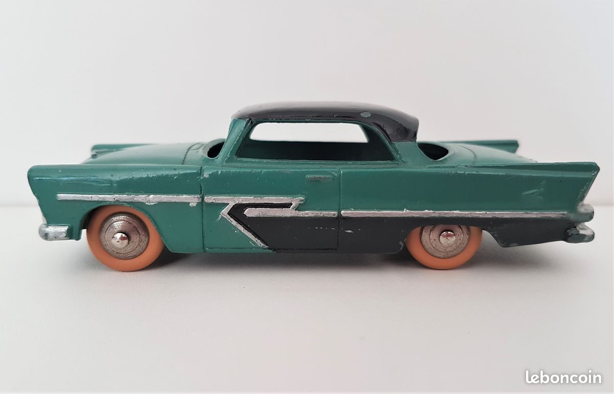 DINKY TOYS FRANCE - 1/43 - 24D - PLYMOUTH BELVEDERE, grise, - Lot 124