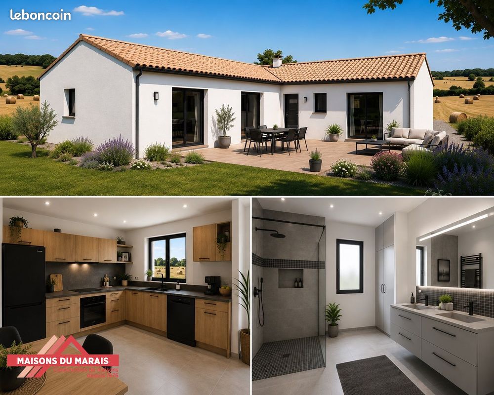 Maison 5 pièces 95 m² · à Auchay-sur-Vendée · 95 m² · 249 000 €