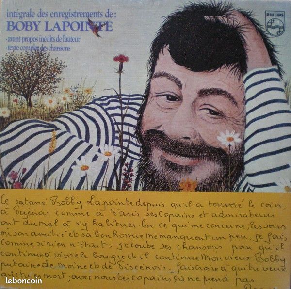 Coffret 4 vinyles boby lapointe (image 1)