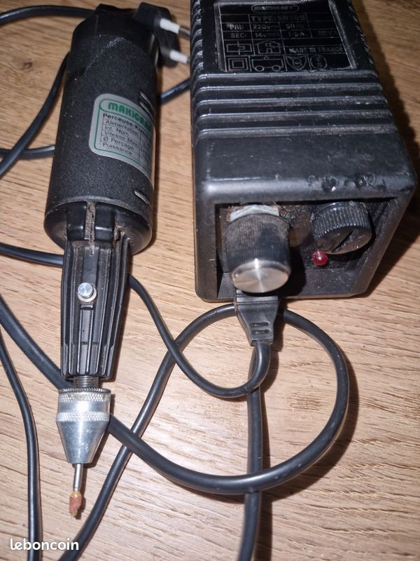 Mini perceuse de précision Mannesmann Jupiter 50100 + transformateur (image 3)