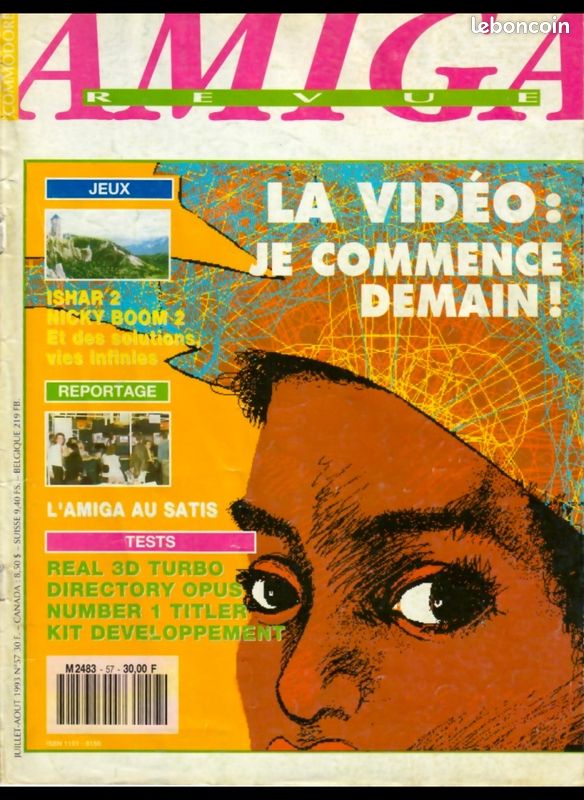 3 REVUES Amiga Commodore ANNEES 1993 (image 2)