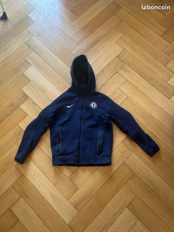 Sweat à Capuche Graphique Chelsea First Europe, Now The World Graphic Hoodie Royal Mens
