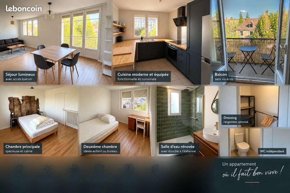 Appartement 4 pièces 66 m² · à Besançon · 66 m² · 905 €/mois