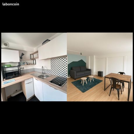 Appartement 2 pièces meublé